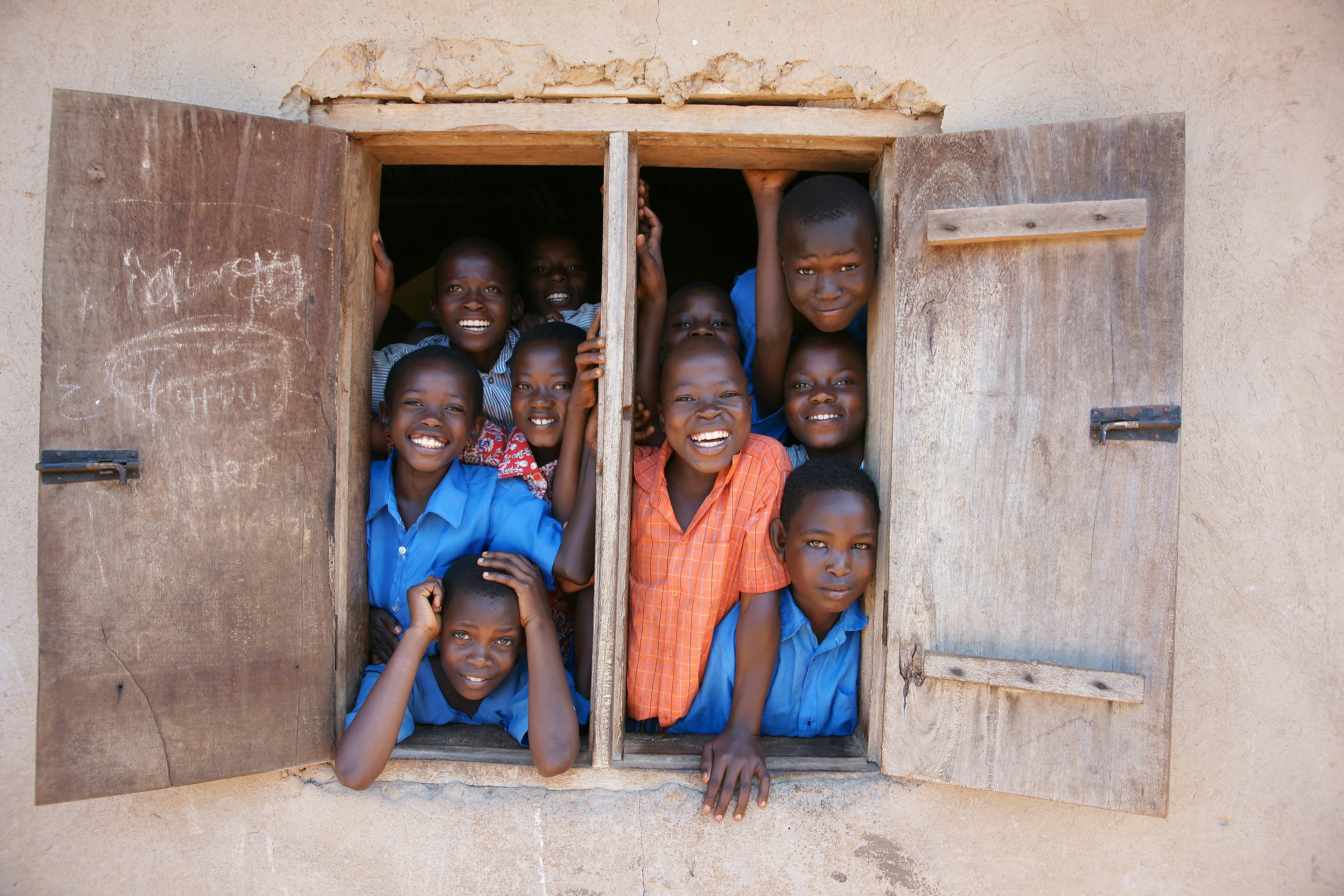 Enfants bénéficiaires à DR.Congo